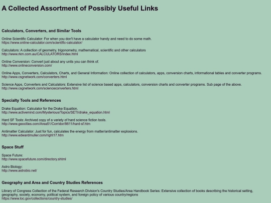links/usefullinks screenshot