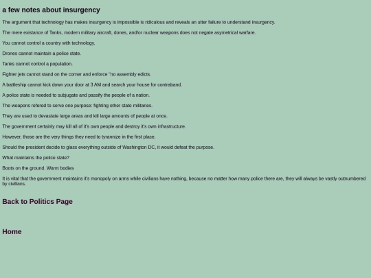 politics/insurgency screenshot