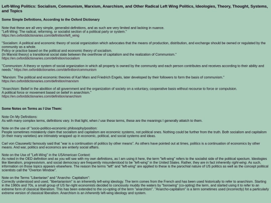 politics/leftpolitics screenshot