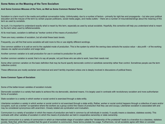 politics/meaning_of_socialism screenshot