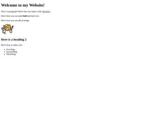 index screenshot