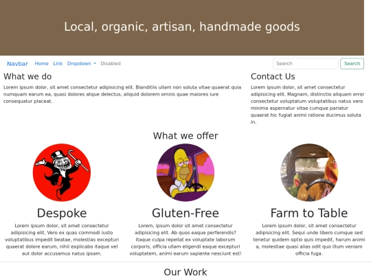 Aplicaciones web/practicas/pagina responsiva/Ejercicio2Bootstrap screenshot