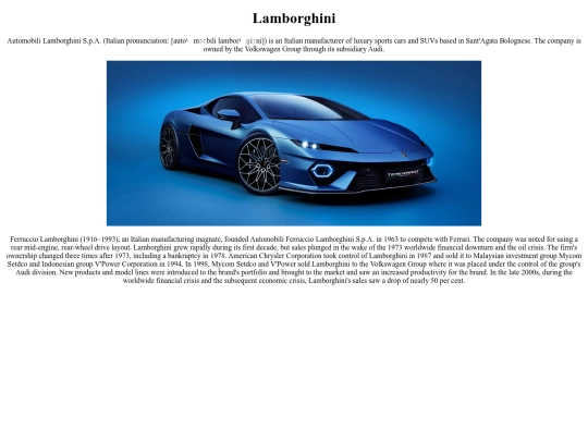 lamborghini screenshot