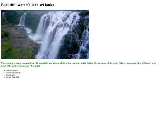 waterfalls screenshot