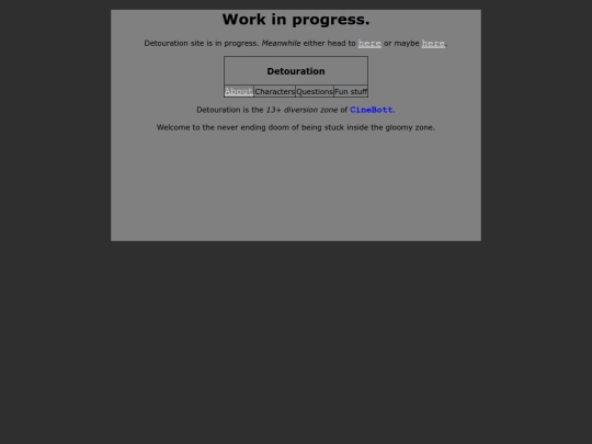 detouration screenshot