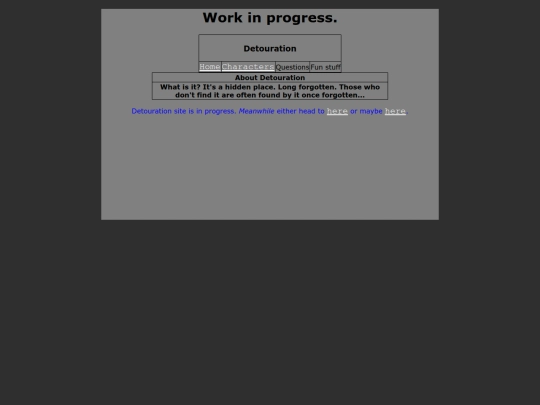 detouration/about screenshot