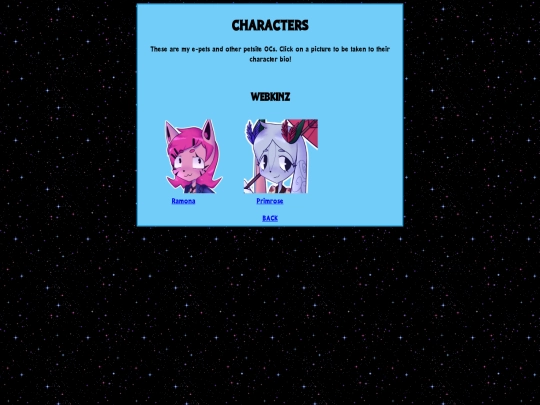 characters screenshot