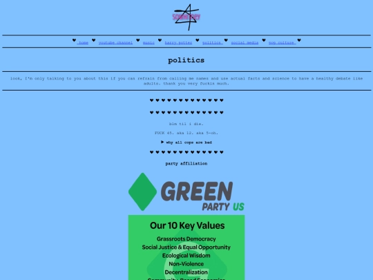 politics screenshot