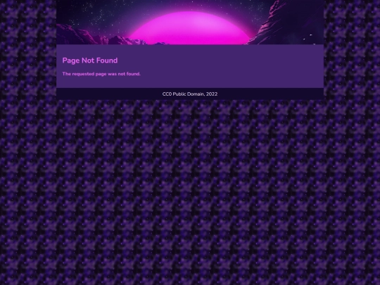 not_found screenshot