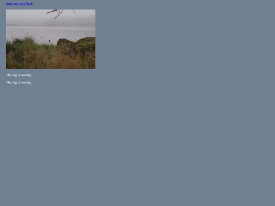 fog screenshot