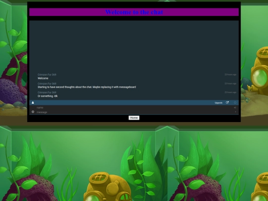 chatroom screenshot