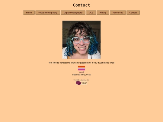 webbed_site/contact screenshot