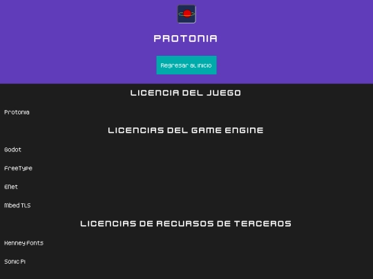 licencias screenshot
