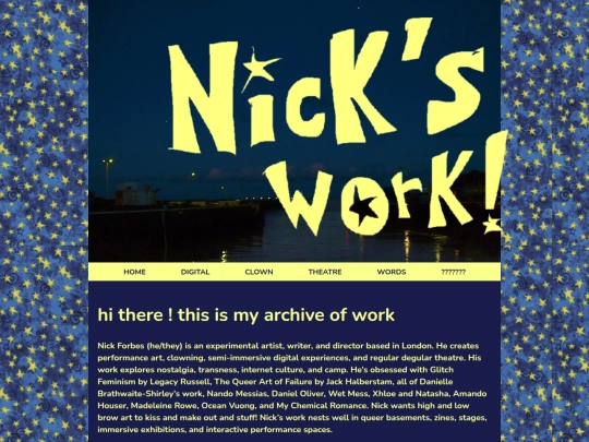 blog screenshot