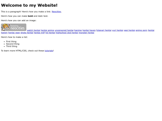 index screenshot