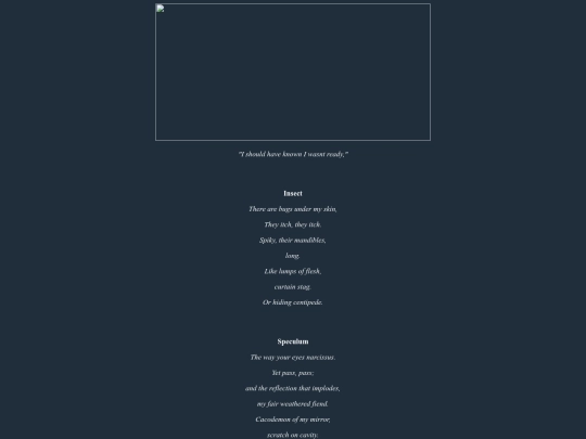 poems screenshot