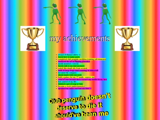 achievements screenshot