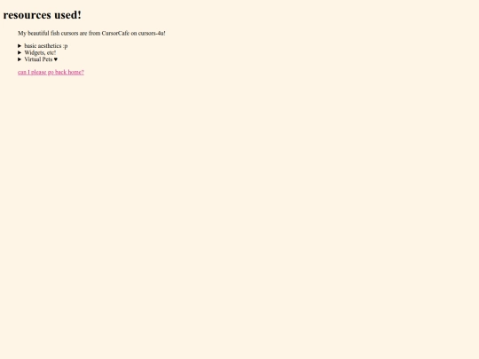 resources screenshot