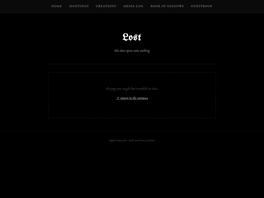 not_found screenshot
