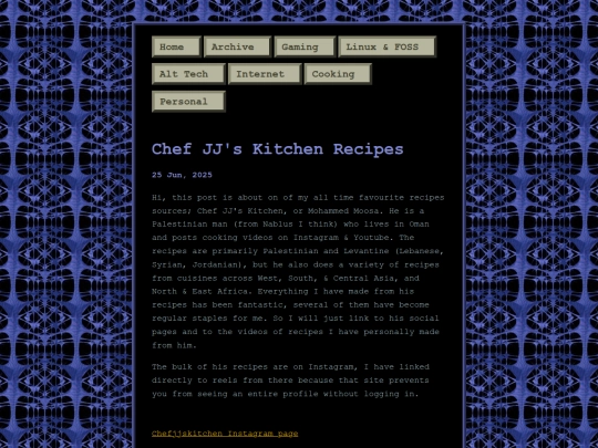 posts/2025-06-25-Chef-JJs-Kitchen-Recipes screenshot