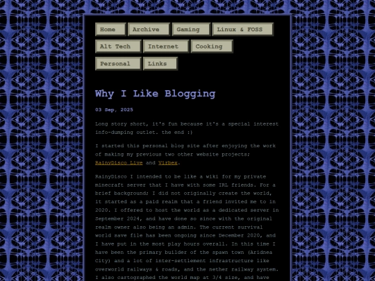 posts/2025-09-03-Why-I-Like-Blogging screenshot