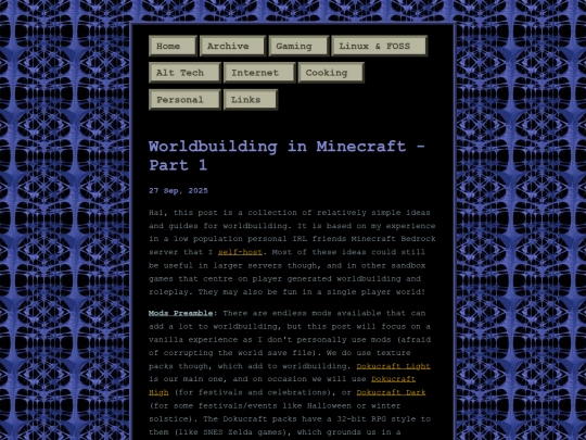 posts/2025-09-27-Worldbuilding-in-Minecraft-Part-1 screenshot