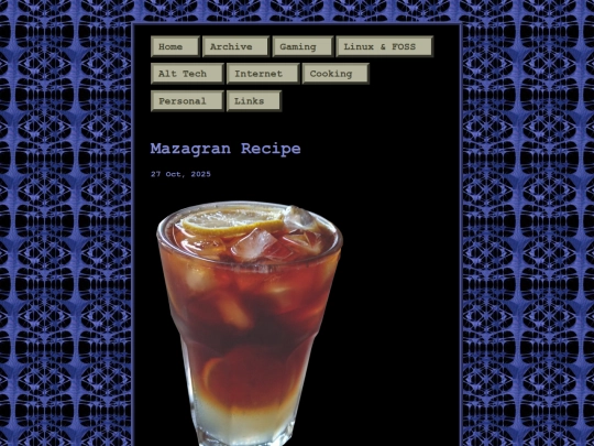 posts/2025-10-27-Mazagran-Recipe screenshot