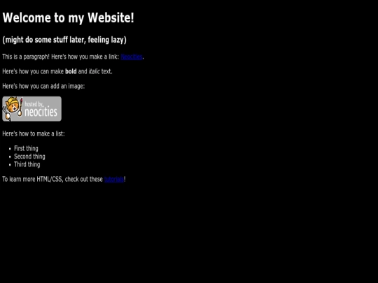 index screenshot