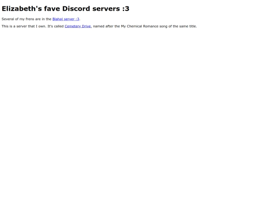 servers screenshot