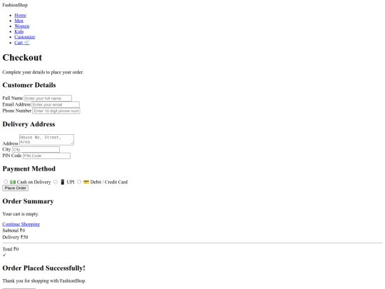 Madhan Kumar /checkout screenshot