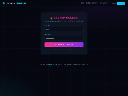 Thoufix/admin screenshot