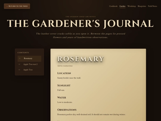 pages/garden screenshot