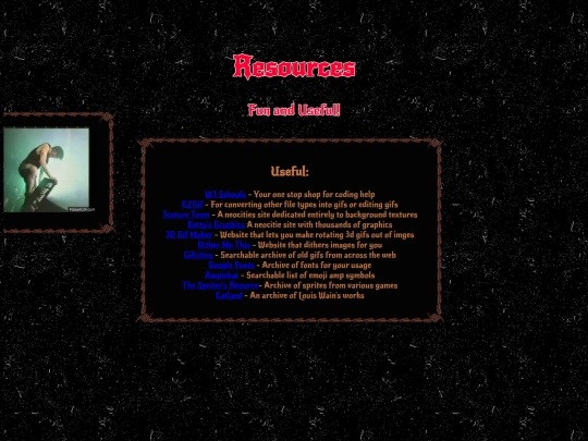 resources screenshot