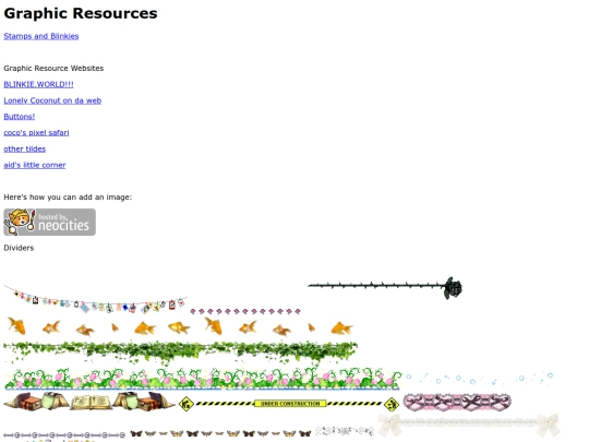 graphic-resources screenshot