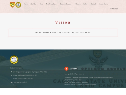 vision screenshot