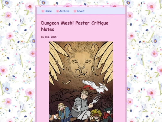 posts/2025-10-06-Dungeon-Meshi-Poster-Critique-Notes screenshot