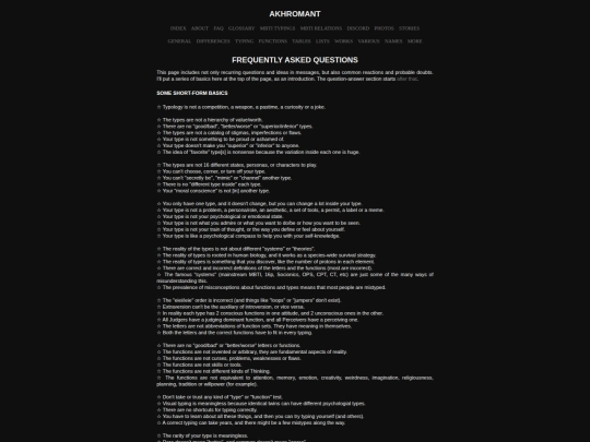 faq screenshot