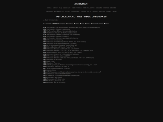 indexdifferences screenshot