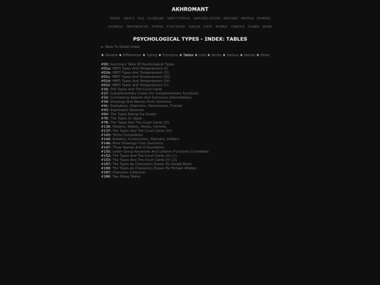 indextables screenshot