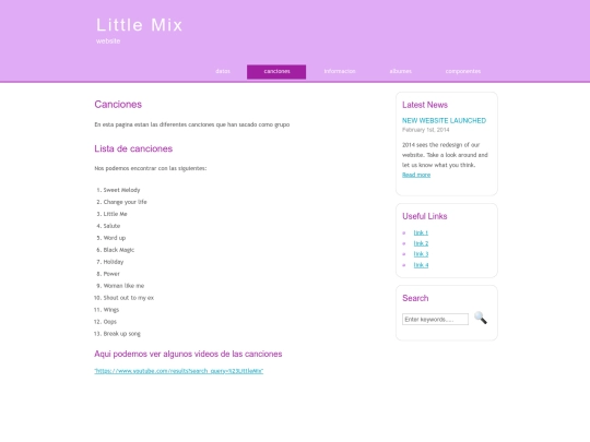 littlemix/canciones screenshot