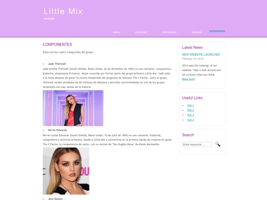 littlemix/componentes screenshot