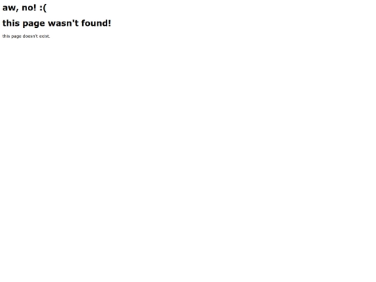 not_found screenshot