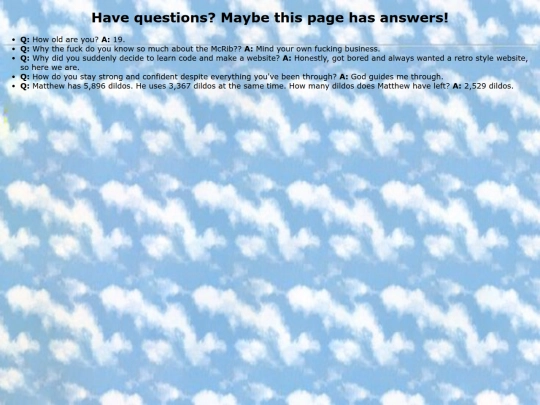 faq screenshot