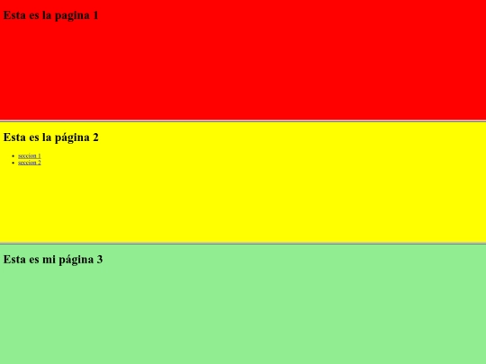 ejemploframesrows screenshot