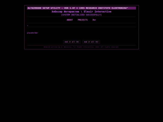 config screenshot
