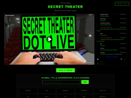 secrettheater screenshot