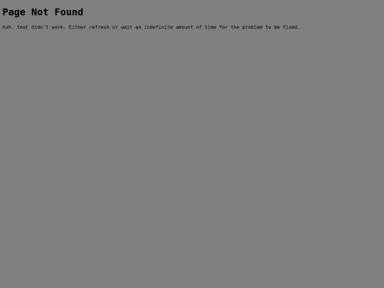 not_found screenshot