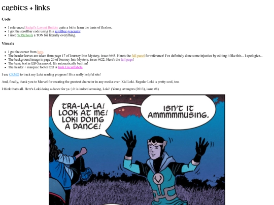 loki/lokicredits screenshot