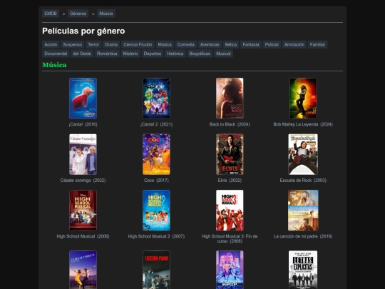 genres/music screenshot