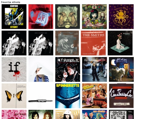files/music/albums screenshot